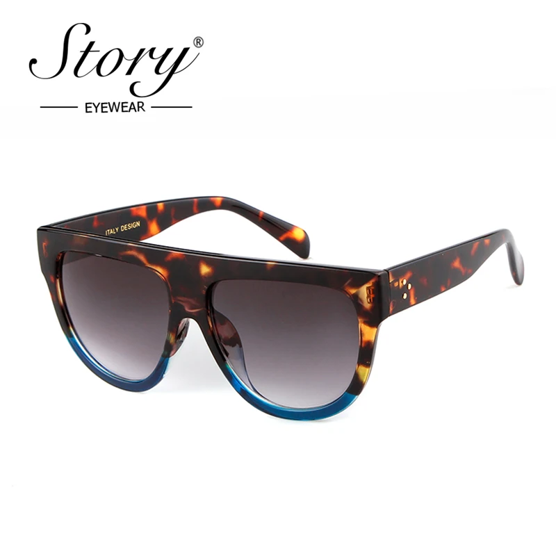 История 2018 негабаритные солнцезащитные очки с квадратными линзами Винтаж и