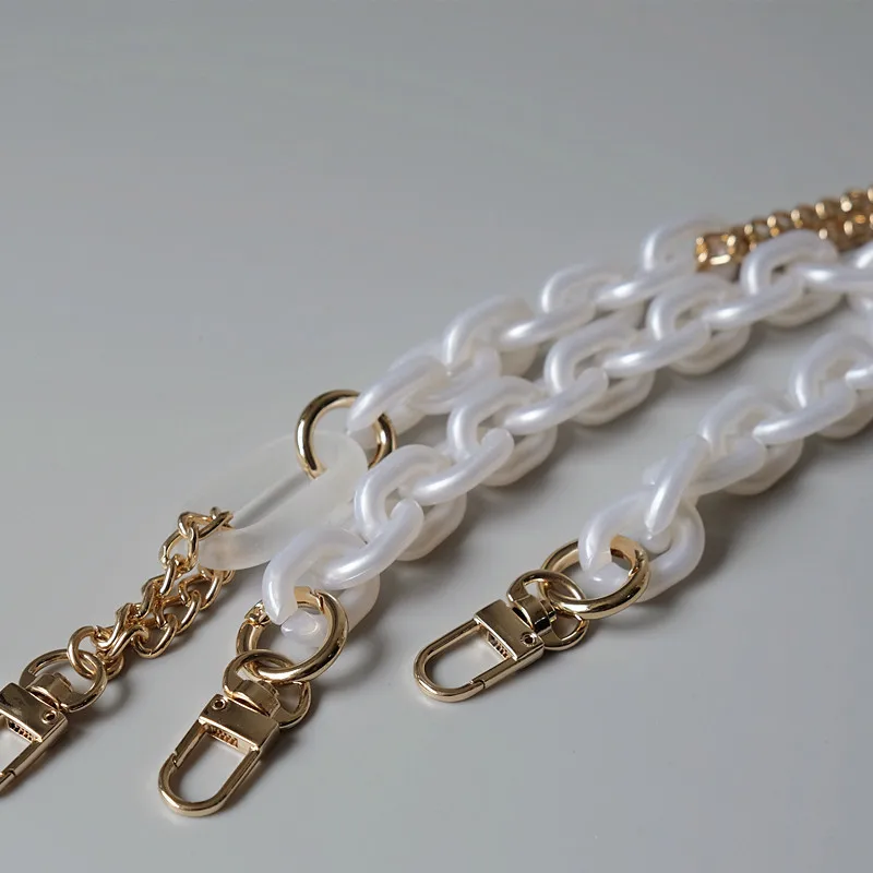 

Полимерная цепочка для женских сумок, съемная ручка, сменный ремешок на плечо, легкие аксессуары для сумок