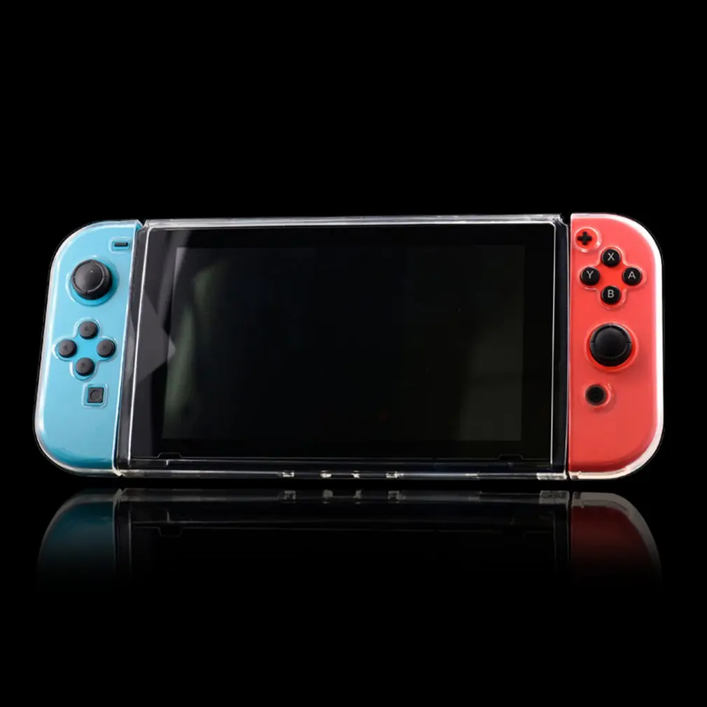 

New Nintend Switch Crystal Shell Case Dockable Clear Transparent Protective Cover for Nintendo Switch Nintendoswitch Accessories