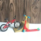 Мини Скутер двухколесный скутер детские развивающие игрушки скутер для пальца велосипед 63HE