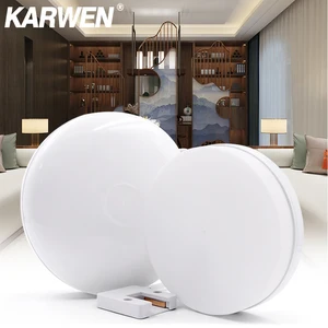 Ультратонкая потолочная светодиодная лампа, AC85-265V светосветильник панель с поверхностным монтажом и плоской филенкой для спальни, 48 Вт, 36 Вт, 24 Вт, 18 Вт, 13 Вт, 9 Вт, 6 Вт