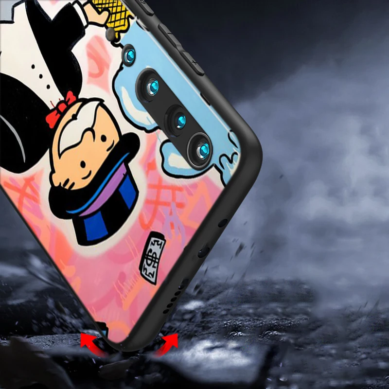 

Silicone Cover Cartoon Dollar Monopoly for Xiaomi Mi 10 9T CC9 Pro Note 10 9 8 6 A3 A2 A1 Lite Play Mix 3 Black Phone Case
