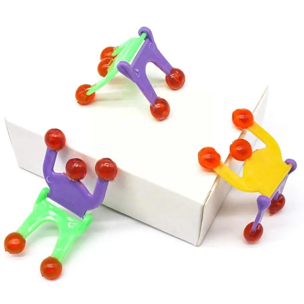 

5Pcs/set Kids Sticky Toy Man With Sticky Hand And Feet Party Christmas Toys Birthday Boy Random Gift Adults Home Color Kids B4K5