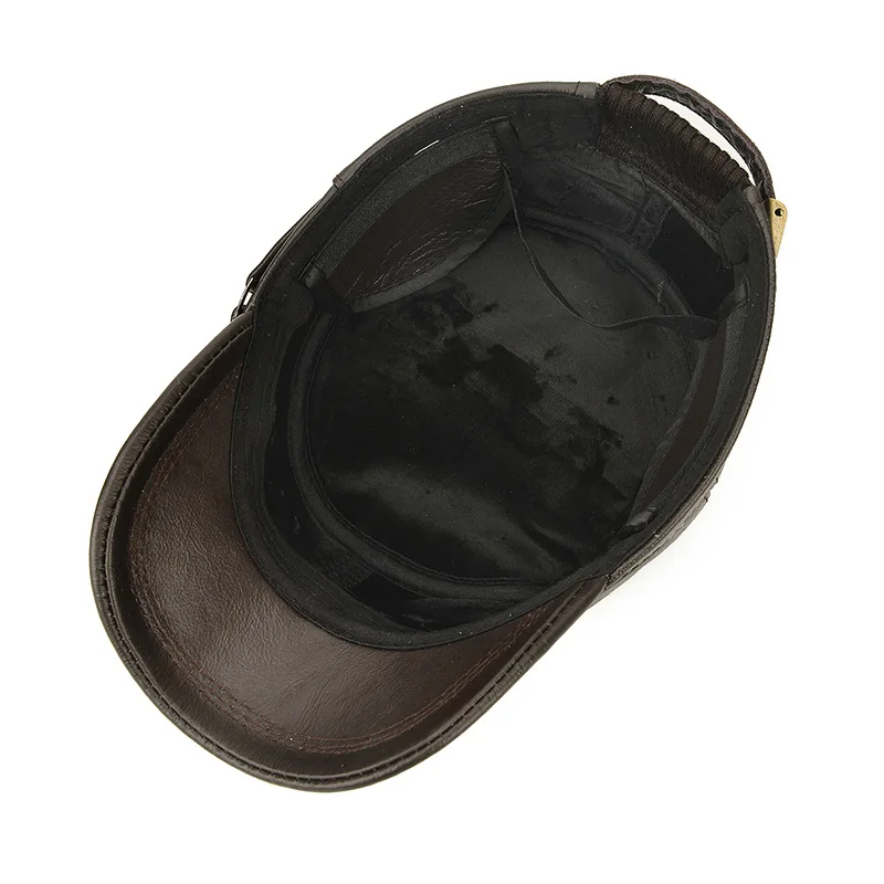 Фибоначчи 2020 новая воловья натуральная кожа газетная Кепка Мужская винтажная