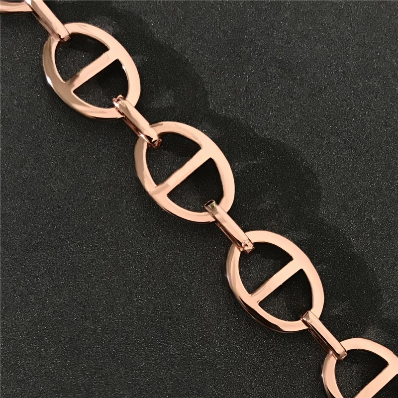 

S925 Silver Charm Original Copy 1:1 Sailor Ring Piece Bangles Rose Gold Color For Women Luxury Brand Monaco Jewelry Lovers Gift