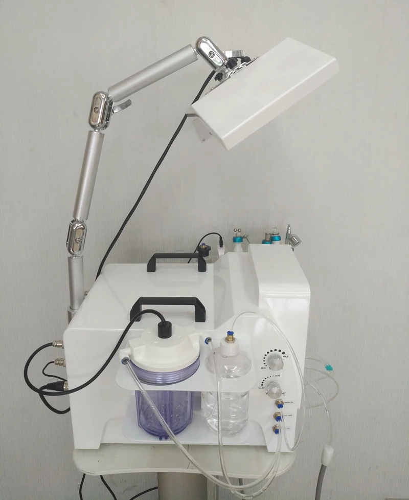 8 in1 hydra diamond Dermabrasion Vacuum Blackhead Removal Skin Rejuvenation Oxygen Care Jet Peel Deeply Clean PDT Beauty Machine
