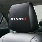 Накладка на подголовник автомобиля для Nissan Nismo Qashqai J11 Juke X-Trail, 1 шт.