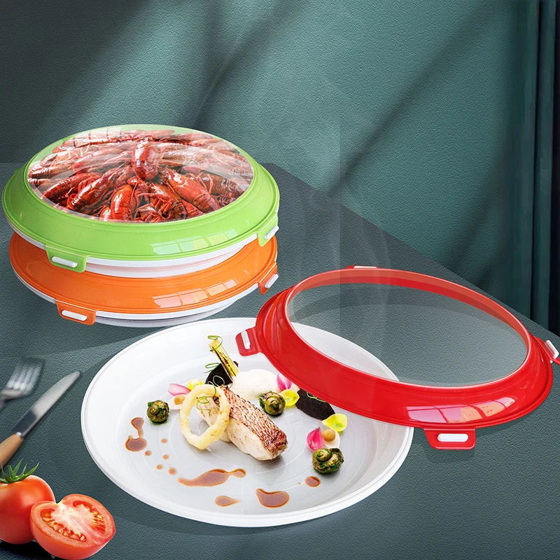 

Round Mini Refrigerator Crisper Storage Box PP Food Storage Box For Kitchen Seal Freezer Box Grains Tank Sorting Container