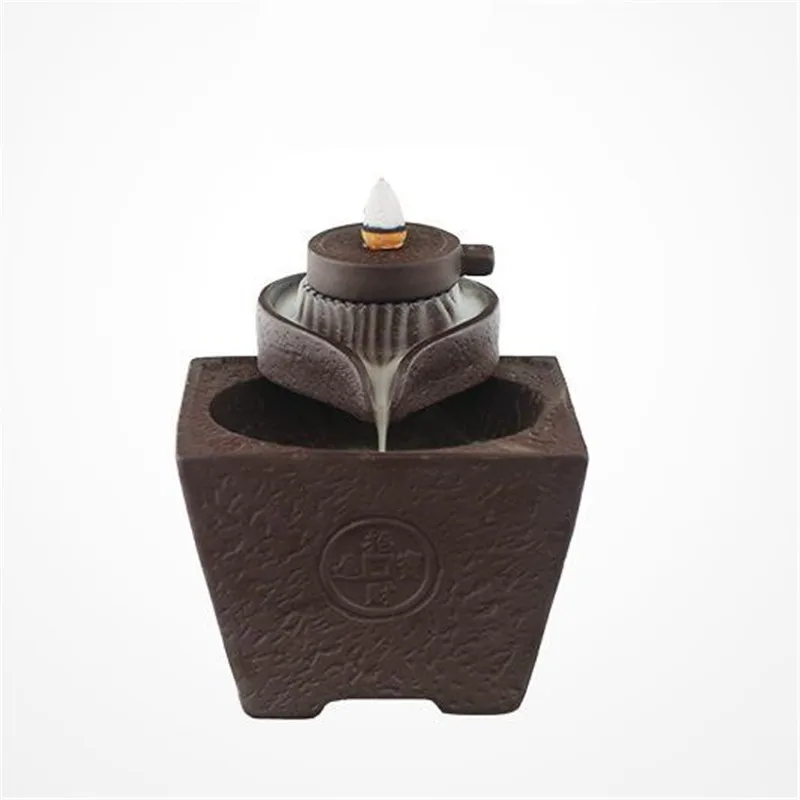 Каменная мельница керамическая курильница для благовоний горелка креативная