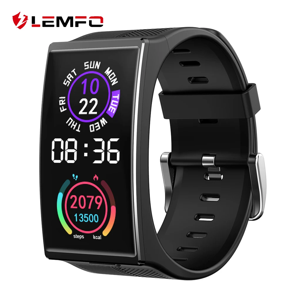 

Умные часы LEMFO DM12 2021 большие полноэкранные умные часы мужские пульсометры фитнес-браслет водонепроницаемый фитнес-трекер
