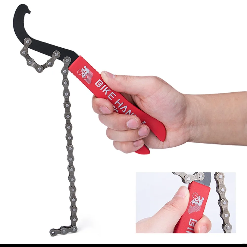 

Bicycle Chain Whip Sprocket Remover Bottom Bracket Flywheel Headset Cap Wrench