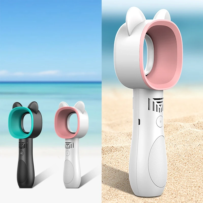 Горячий TOD-портативный милый кошачий уличный USB Перезаряжаемый вентилятор Ручной