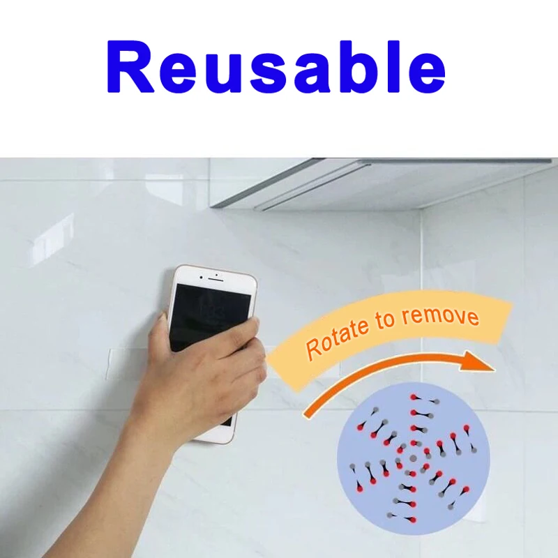 

Thickness 2mm Transparent Magic Nano Tape Washable Reusable Double-Sided Tape Adhesive Nano No Trace Paste Removable Household