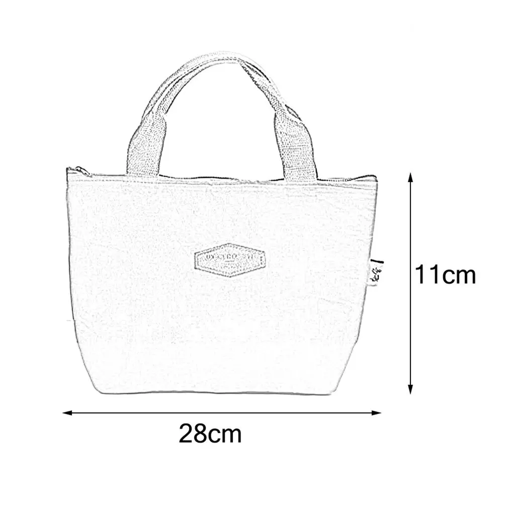 

Hot Insulated Tinfoil Aluminum Cooler Thermal Picnic Lunch Bag Waterproof Travel Tote Box Fashion 5 Candy Colors