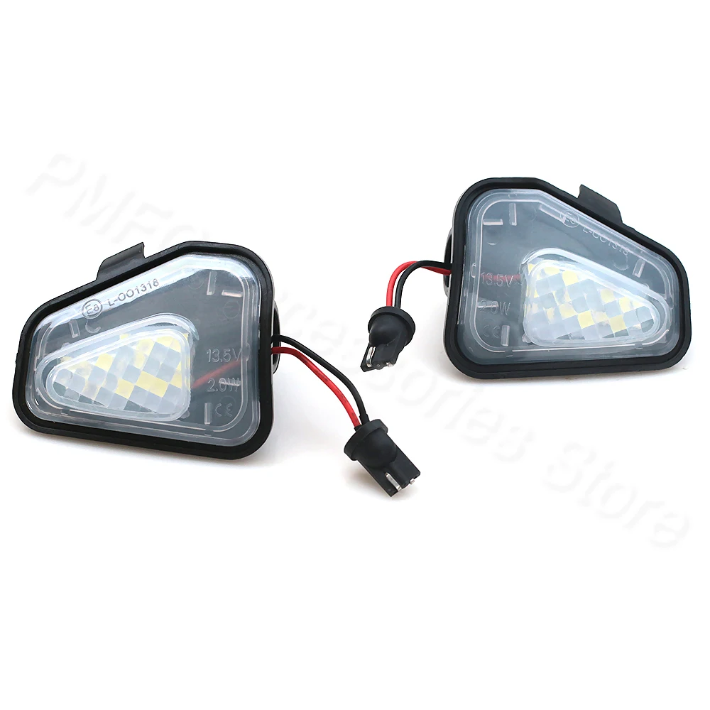 Автомобильные светодиодные лампы для зеркала 2 шт. VW CC 2012- EOS 09-11 Passat B7 Santana Scirocco Jetta |