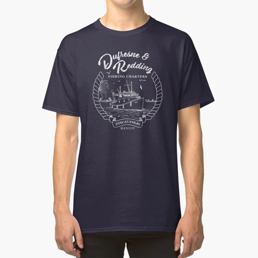 

Dufresne And Redding Hope Fishing Charters Variant T - Shirt Andy Dufresne Redding Shawshank Redemption Fishing Charters Mexico