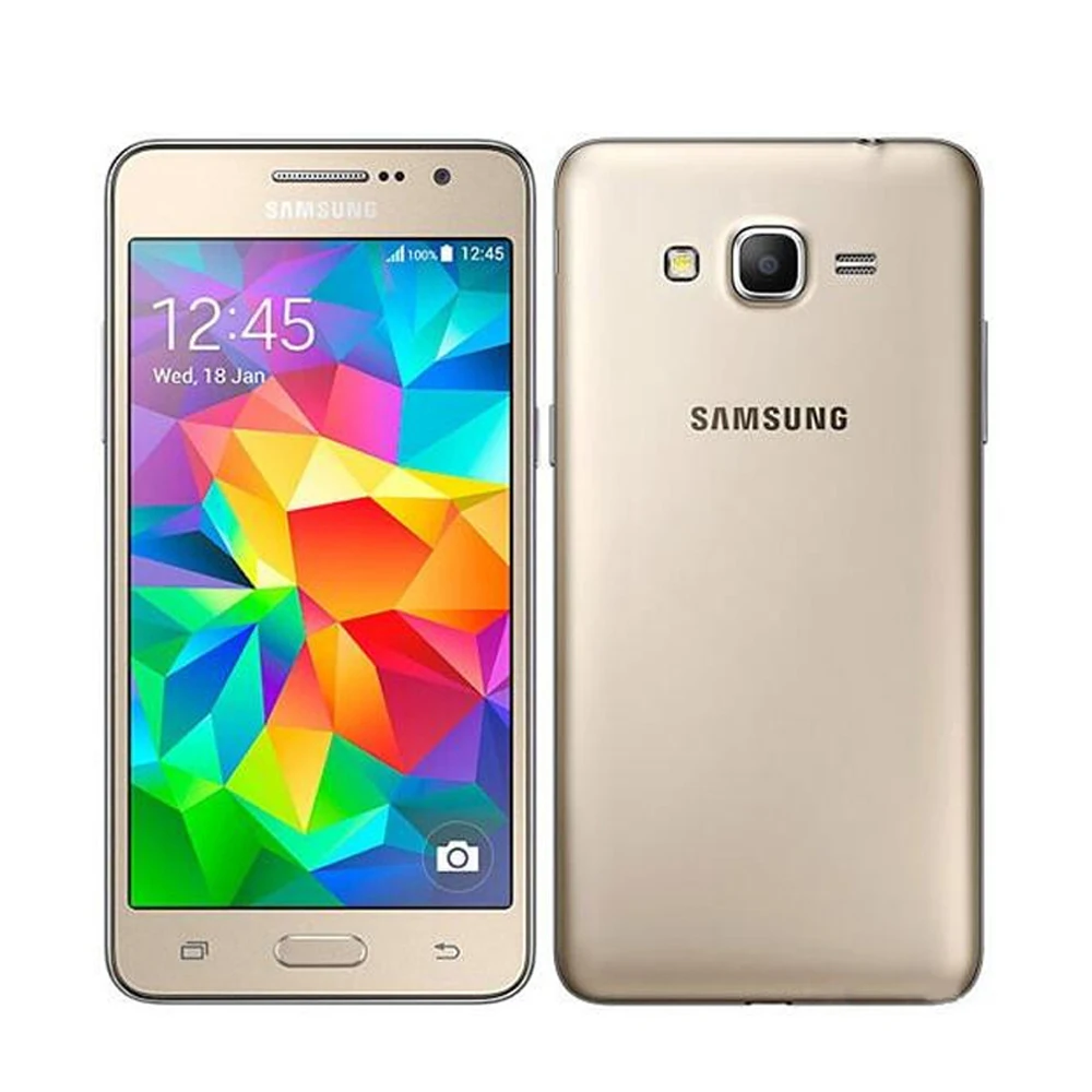 Refurbished Samsung Galaxy Grand Prime G530h 5.0 Screen Dual Sim Unlocked Cell PhoneGSM 800/1800Mhz WCDMA 1800/1900/2100 backmarket phones