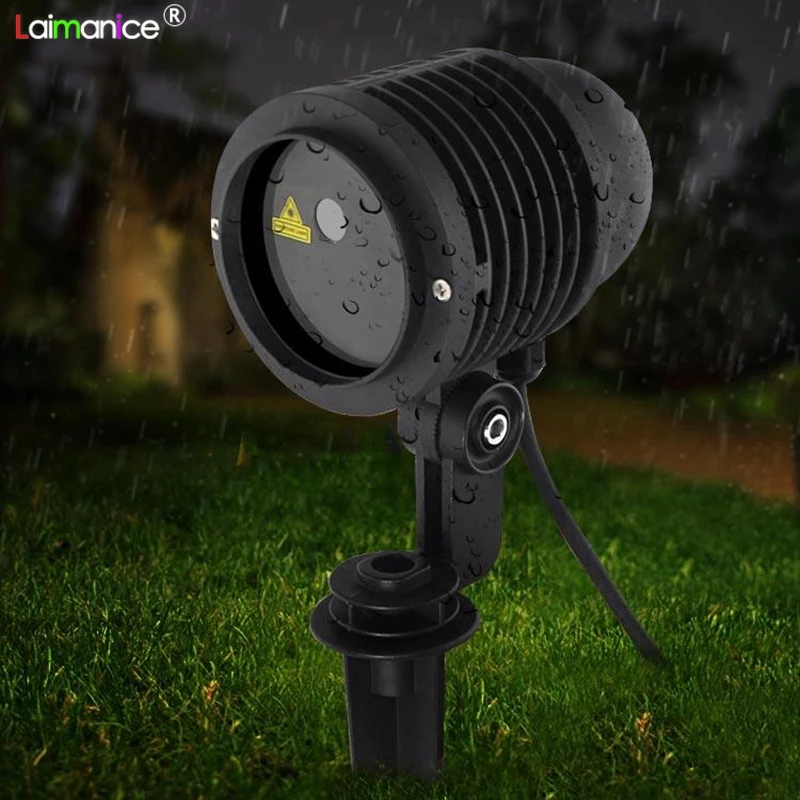 Рождественский лазерный светильник для вечеринки Звездный проектор наружное