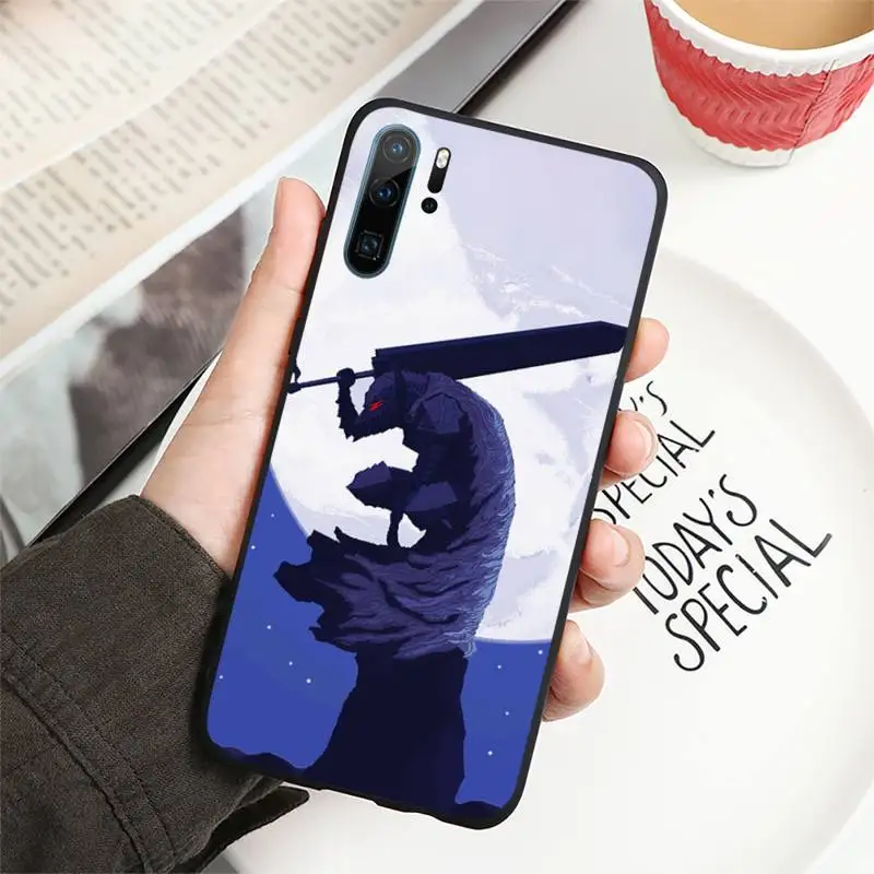 

berserk Phone Case For Huawei P40 P20 P30 lite Pro P Smart 2019 Mate 40 20 10 Lite Pro Nova 5t