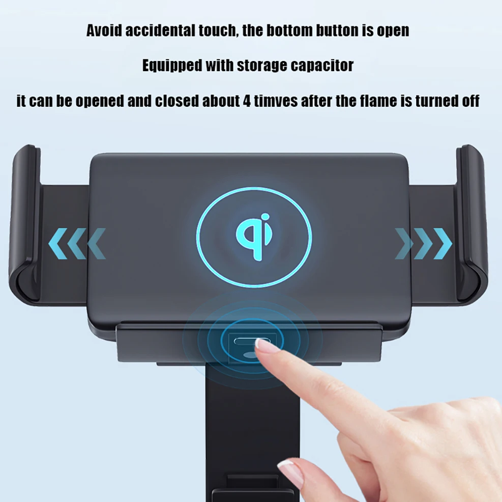 for samsung z fold 2 3 fold s21 ultra s20 note 20 10 huawei mate xs iphone 12 pro max fast wireless car charger stand air outlet free global shipping