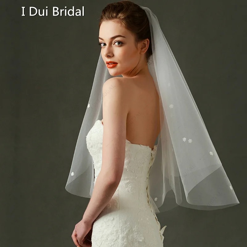 Свадебная вуаль с металлической расческой высокого качества свадебные аксессуары для волос