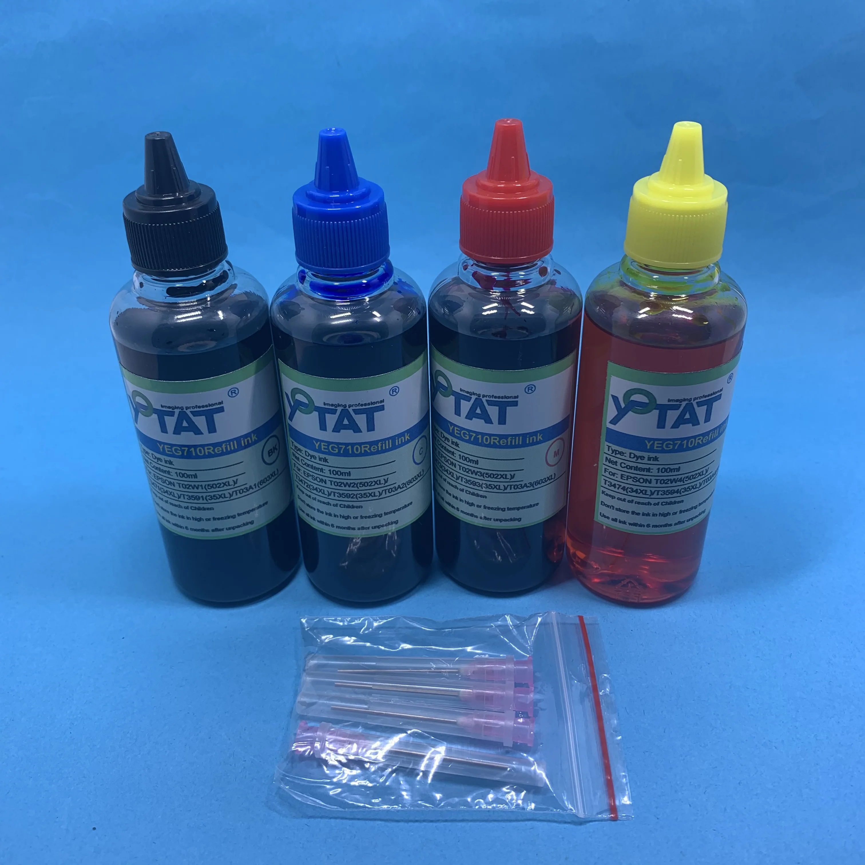 YOTAT T603 многоразовый 603XL чернильный картридж T03A1 T03A4 для Epson XP 2100 2105 3100 3105 4100 4105 WF 2810