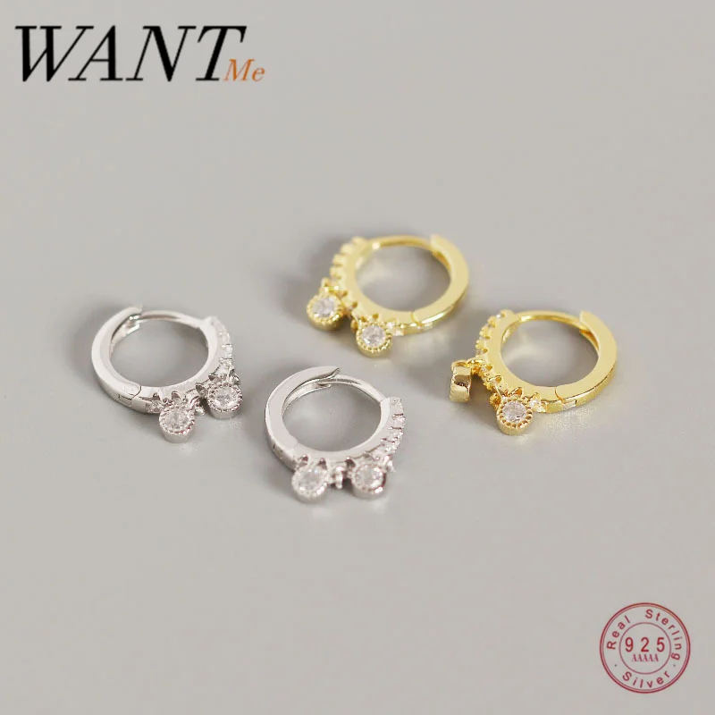 Женские серьги гвоздики из серебра 100% пробы с круглым цирконием|Серьги-гвоздики|