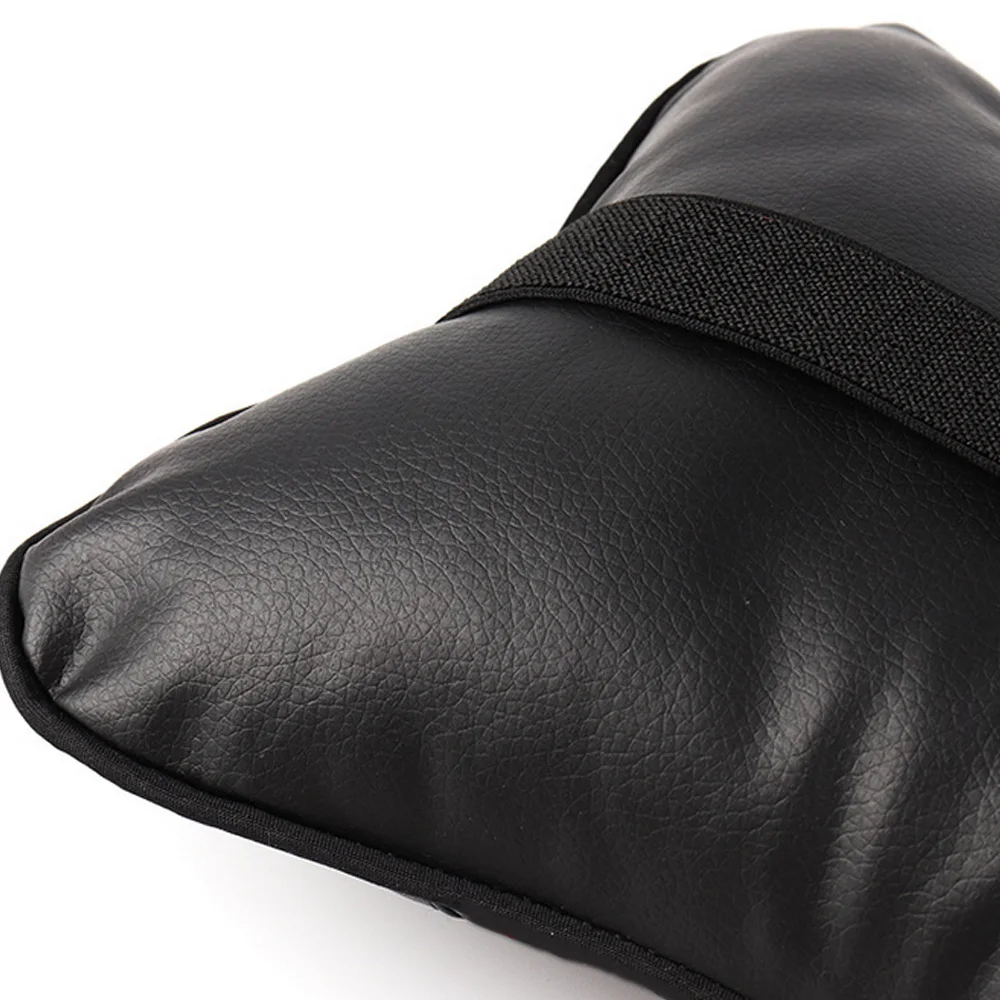 

2PCS Auto Car Neck Pillow Safety Car Seat Head Neck Auto Headrest Support Rest Cushion Car PU Leather Breathe Neck Pillows