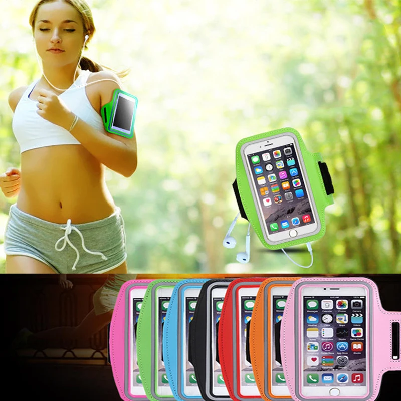 

Outdoor Running Case For Huawei P30 P20 P10 Lite Pro Plus Waterproof Gym Mobile Phone Bag With Card Headphone Holder
