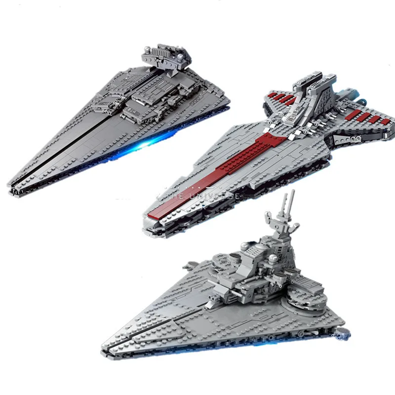 

K105-K107 Star Movie Series Victory-class Star Destroyer Model Building Blocks Brick Toys Kids Christmas Toys Birthday Gift Set