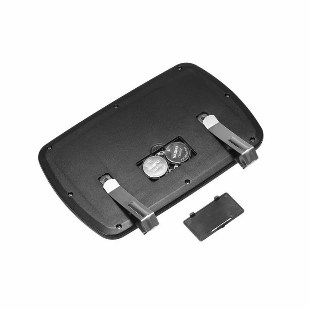 

Replacement Car Vanity Mirror Touch screen design 17x11x1cm Clip On Lighted Black
