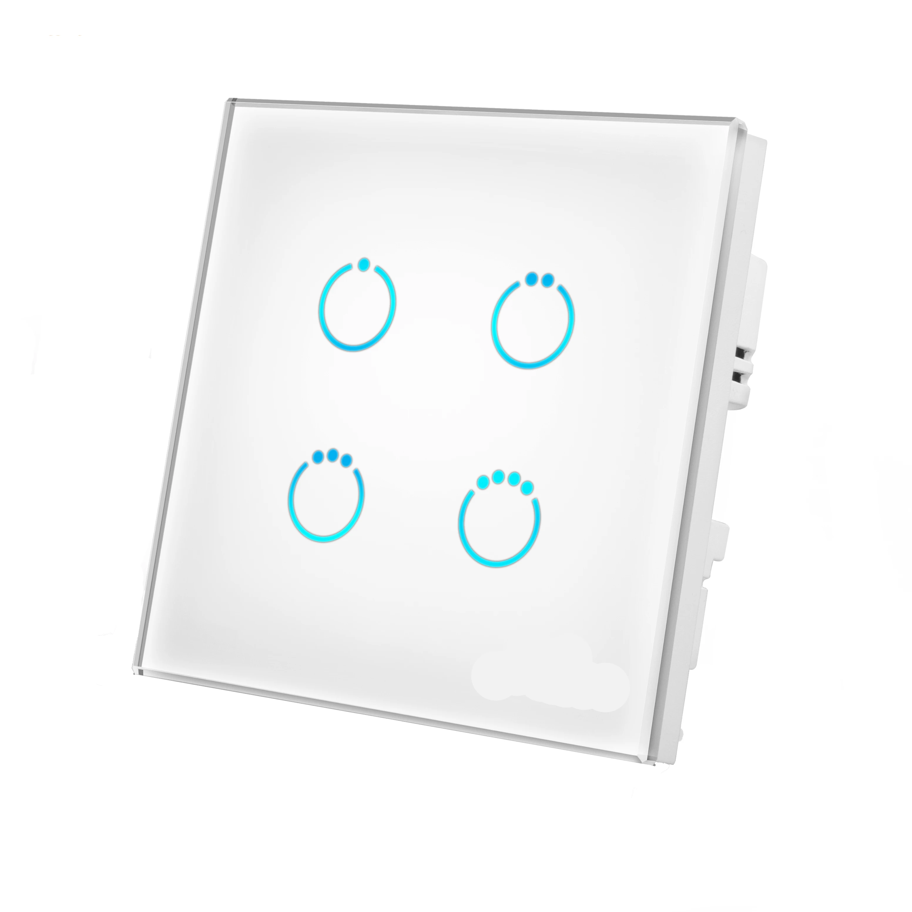 Домашнее использование Z wave plus вкл/выкл Сенсорная панель переключателя MCOHOME 1/2/4