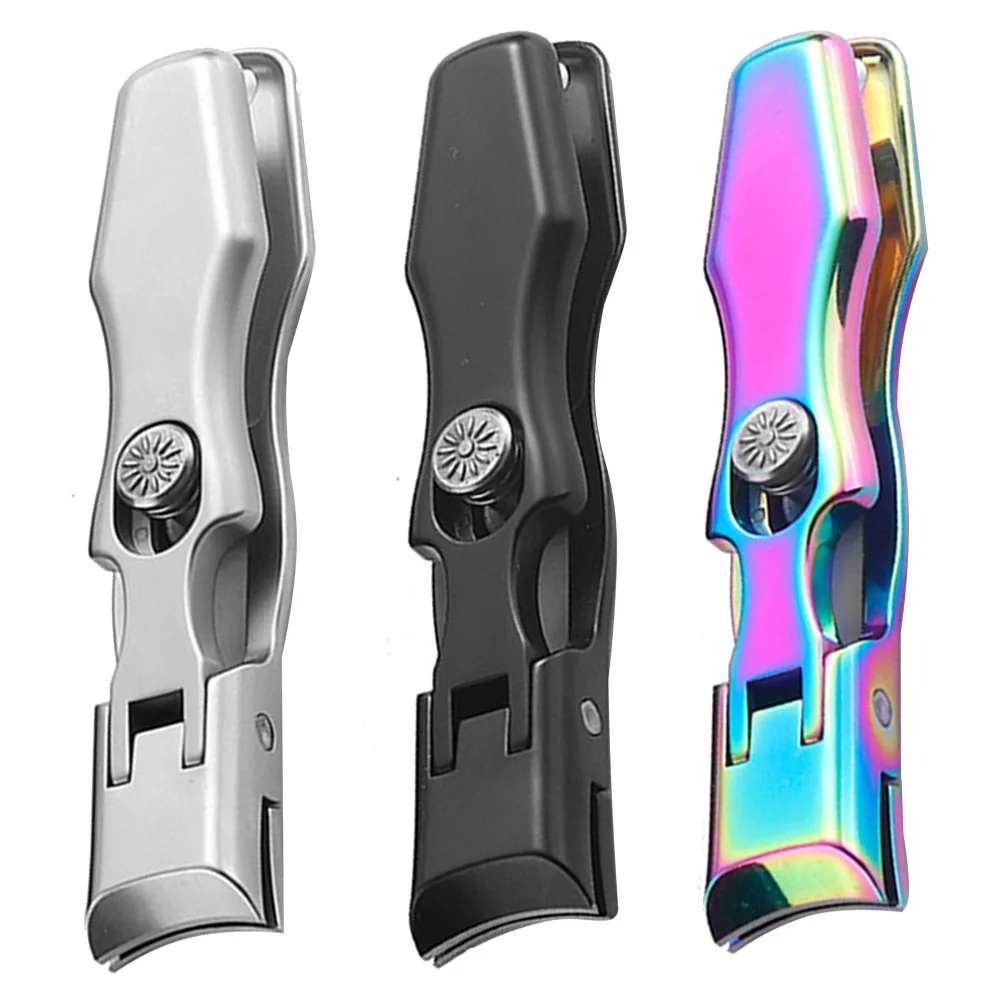 

Sharp Nail Clippers Stainless Steel SplashProof Nail Clippers Portable Large Fingernail Toenail Trimmer Scissor Nail Cutter Tool