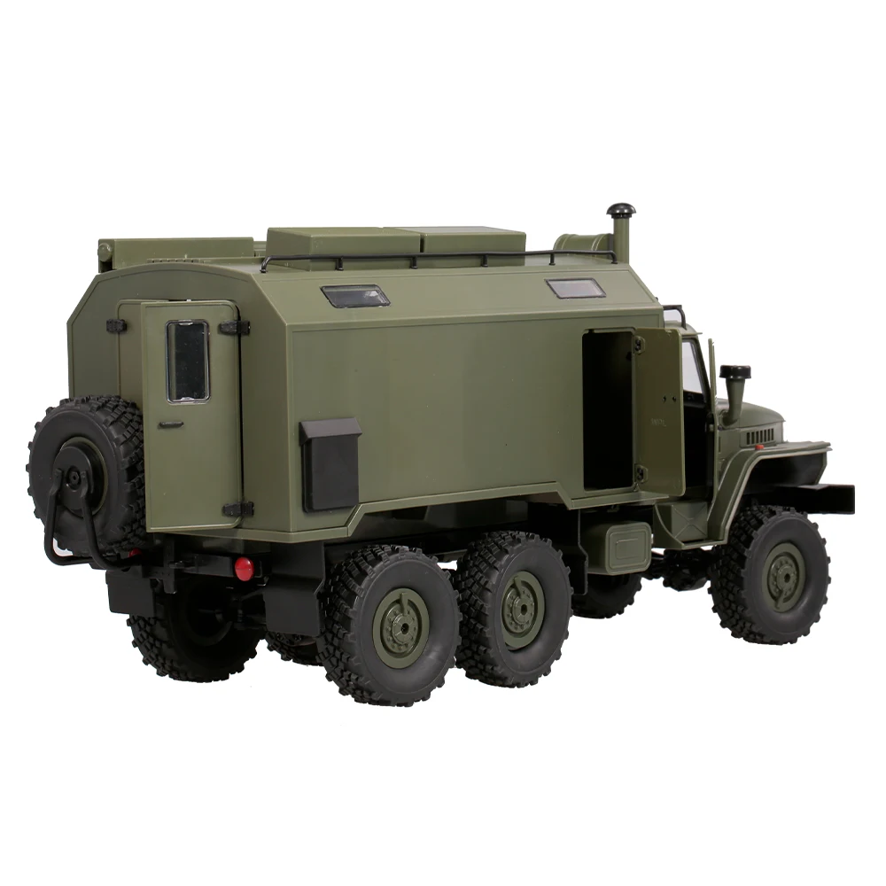 WPL B36 масштаб 1:16 военный командный автомобиль Радиоуправляемая машина 2 4G 6WD
