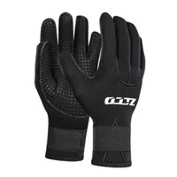 zcco 3mm neoprene diving gloves non slip wear resistant fishing snorkeling gloves scuba spearfishing thermal swimming gloves