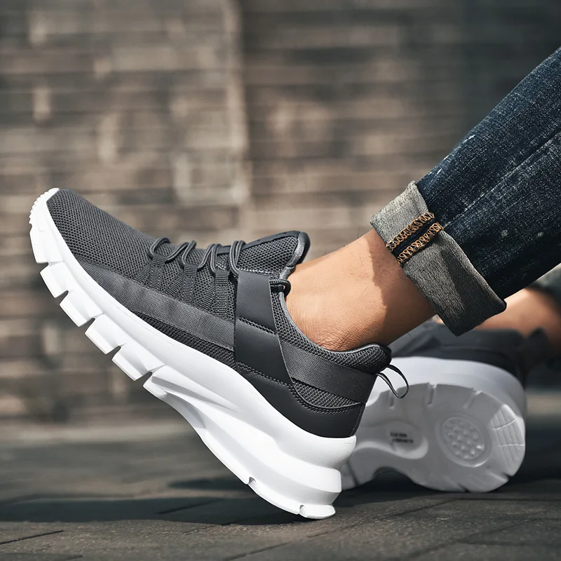 Men Casual Sneakers Light Sport Gym Training Men Sneakers Male Outdoor Anti-skid Walking Jogging Sports Shoes Zapatillas Hombre