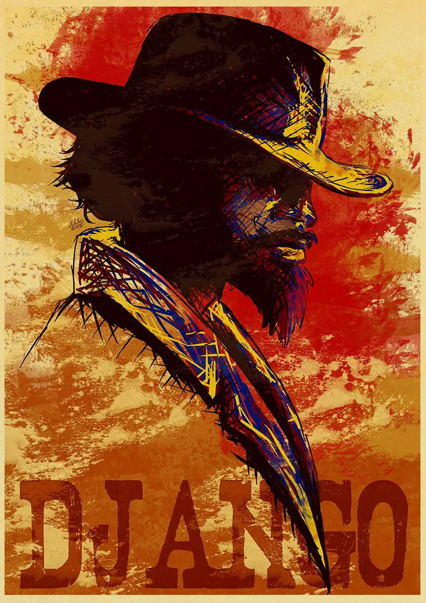 Quentin Tarantino Movie Kill Bill Inglourious Basterds The Hateful Eight Poster High Quality Kraft Paper Home Room Decor