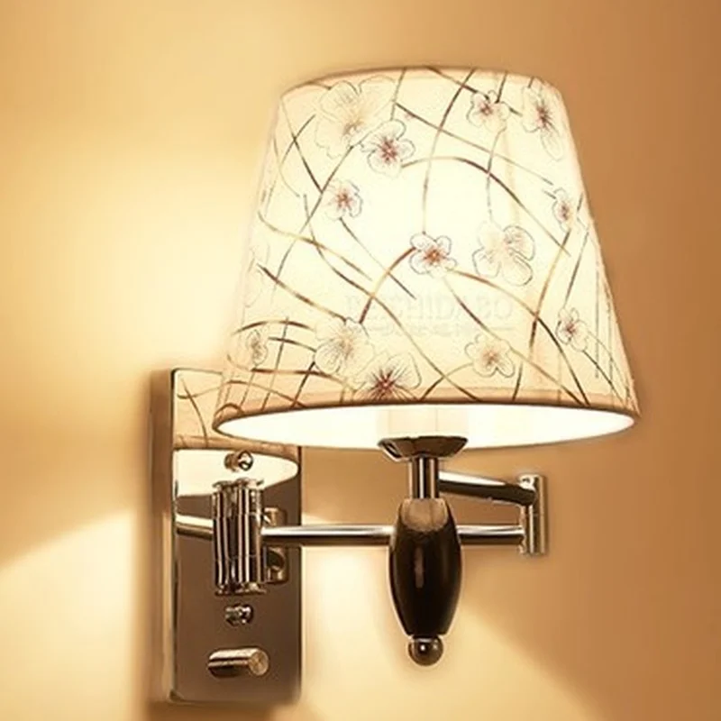 Бесплатная доставка настенный светильник для спальни водопроводный шланг