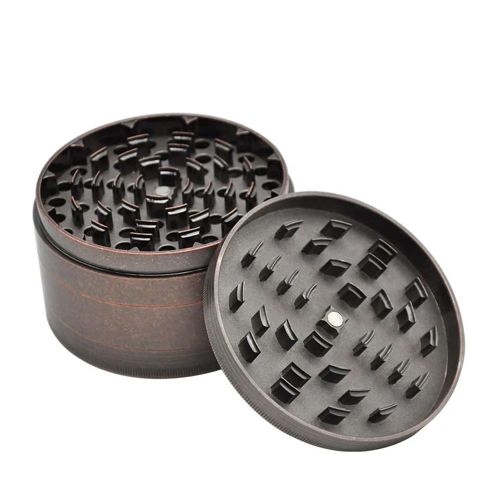 Измельчитель из цинкового сплава для табака травы 4 слоя измельчитель трав