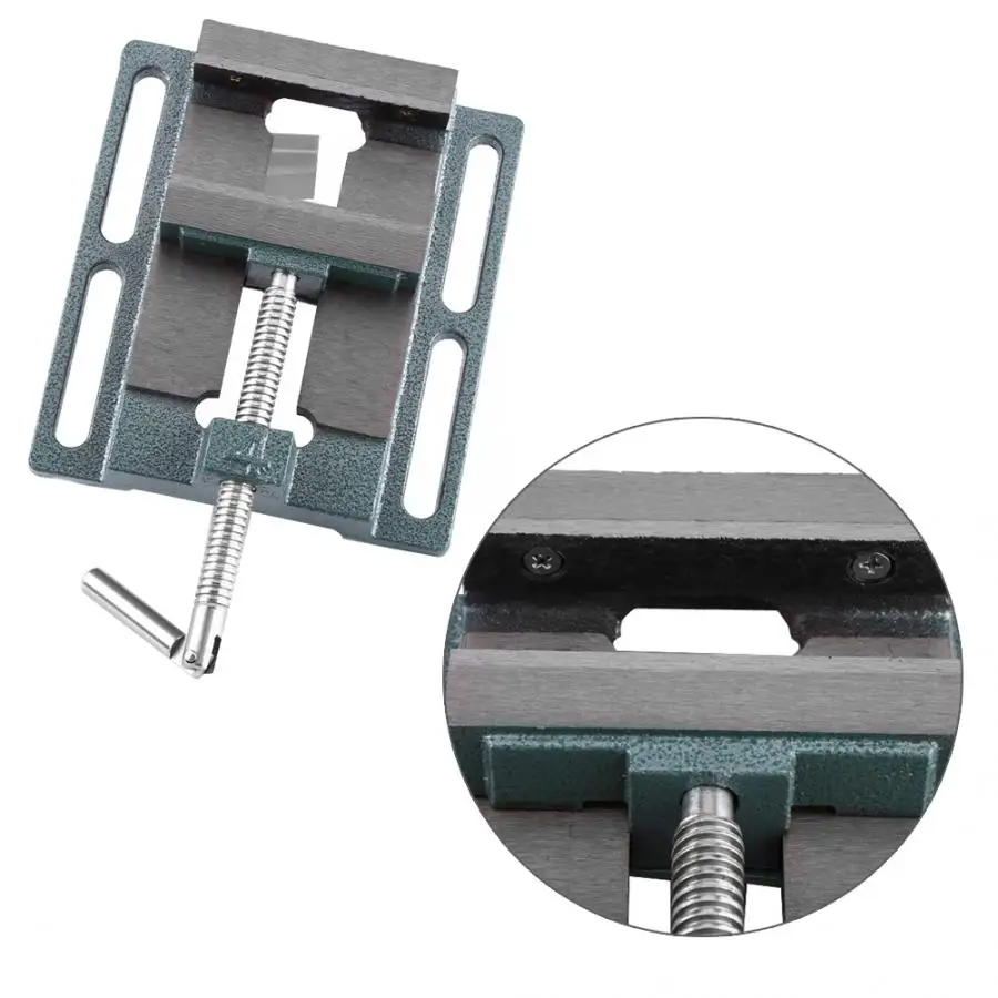 Heavy Duty 4" Work Bench Vice Vise Workshop Clamp Engineer Jaw Swivel Base Table
