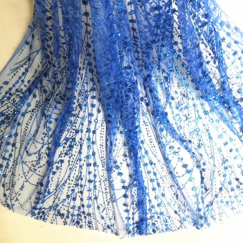 Блестящая блестящая сетчатая ткань цвета шампанского золотистого яркого