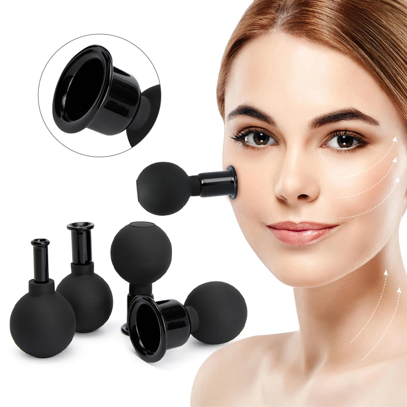 

Body Massage Rubber Vacuum Suction Cup Anti Fat Body Massage Cup Facial Massage Group Vacuum Flask Cure Cup Cupping