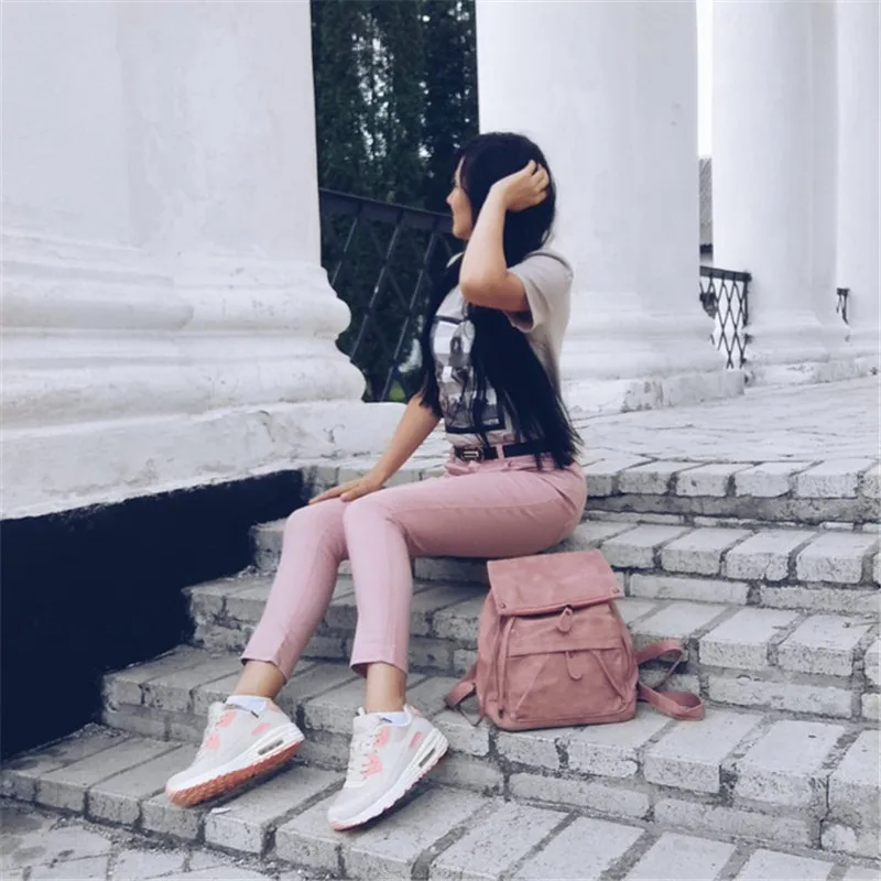 Кроссовки женские сетчатые повседневная обувь легкие дышащие весна лето|Обувь