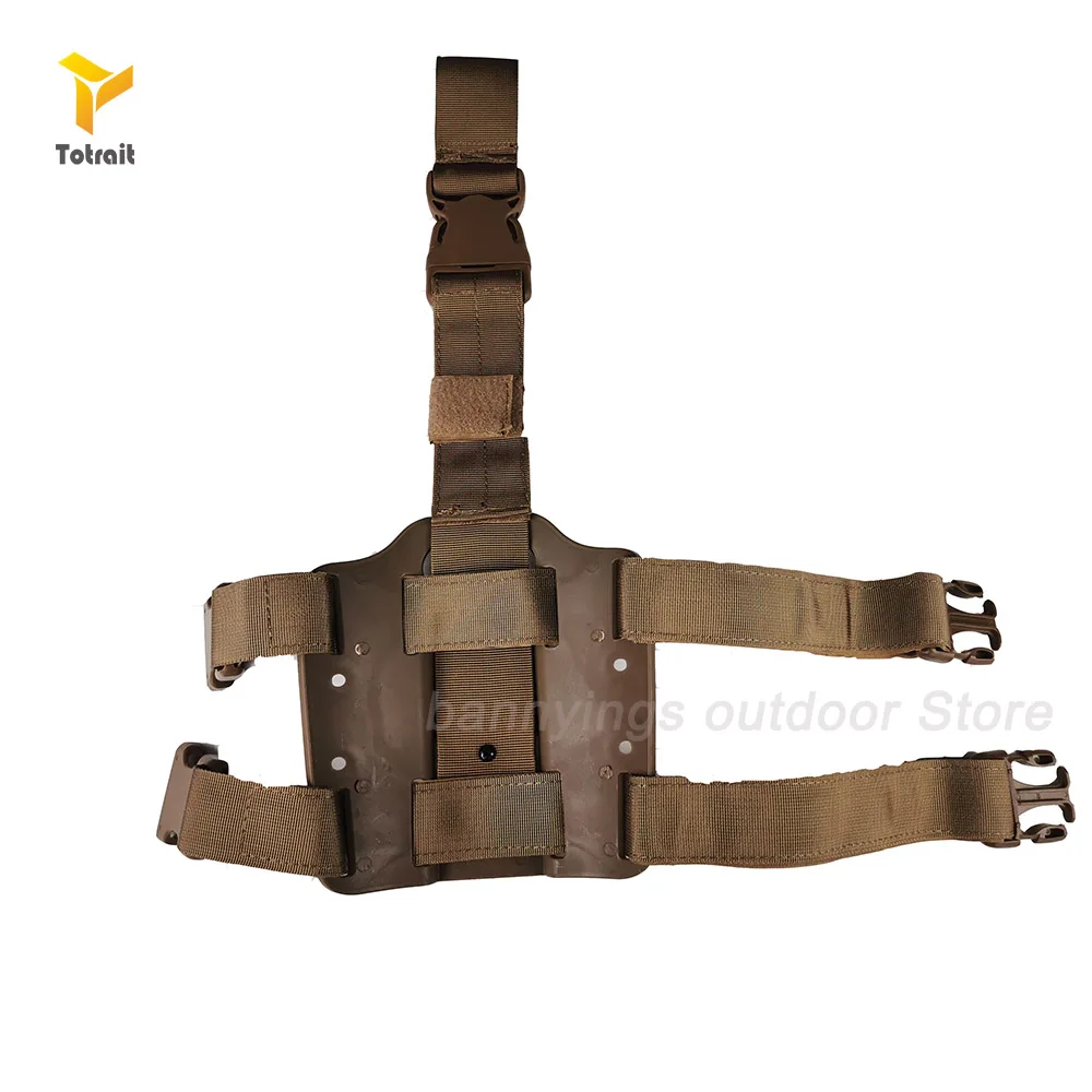 Кобура для ног платформа тактическое охотничье снаряжение бедра спуск кобура