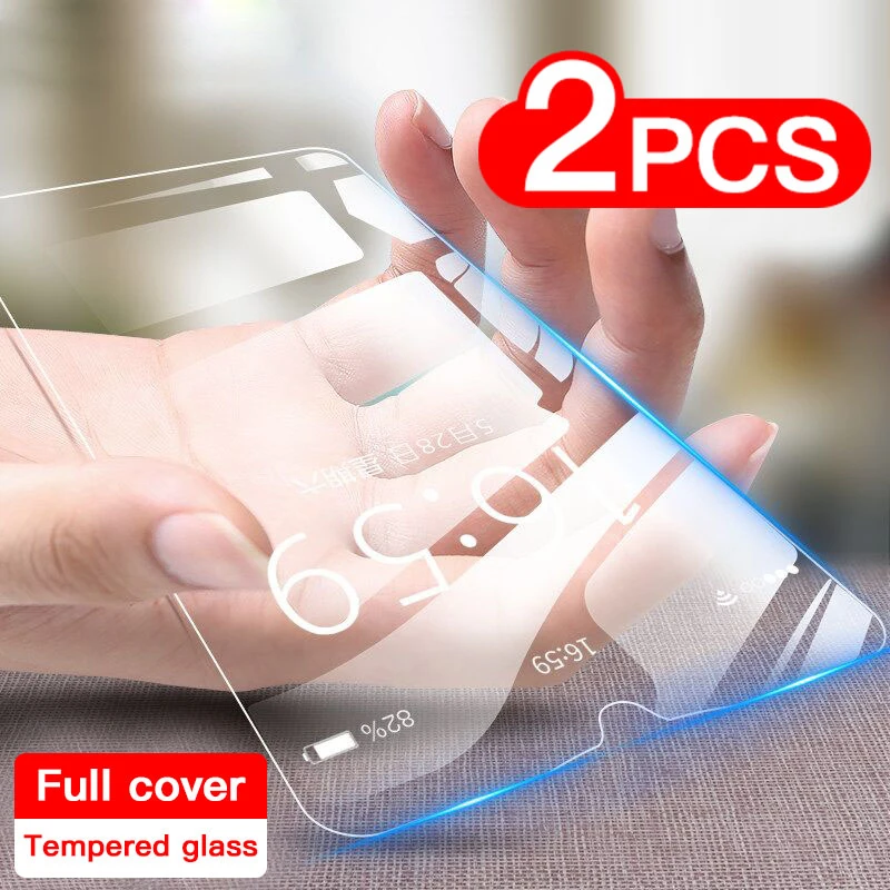 2Pcs Protective Glass For LG G6 G7 G8 G8S G8X ThinQ Tempered V30 V20 V10 V40 V50 K40 Screen Protector Film HD - купить по выгодной