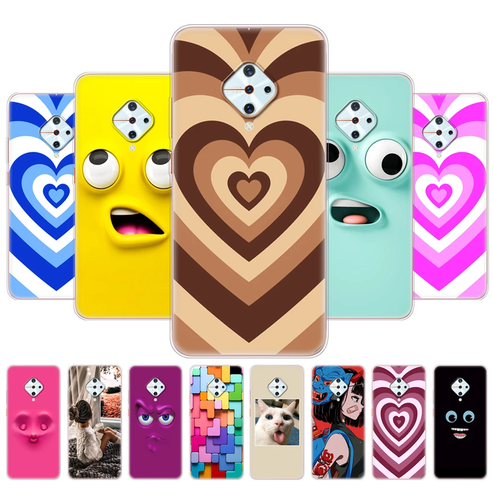 Чехол для VIVO V17 чехол для телефона on Vivo V17 Neo V 17 V17Neo VIVOV17 силиконовый мягкий ТПУ защитный чехол 6,38 дюймов