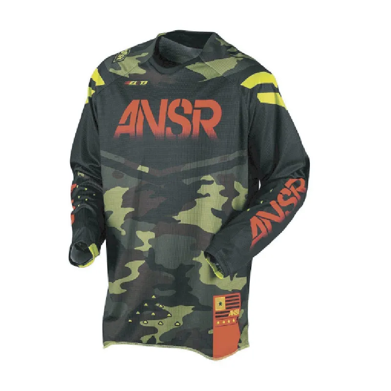 Футболка XC DH для горного велосипеда горнолыжного спорта одежды велоспорта ansr