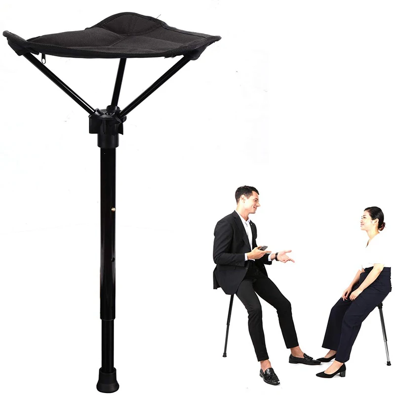 

Fashion Portable Seat Folding Stool Portable Seat Telescopic Stool Seat Stick Adjustable Seat Fishing Stool Light Weight