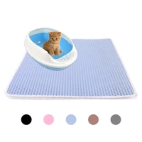 pet litter box dog mat product bed cleaning cat mat double layer cat mattress waterproof pad puppy cat