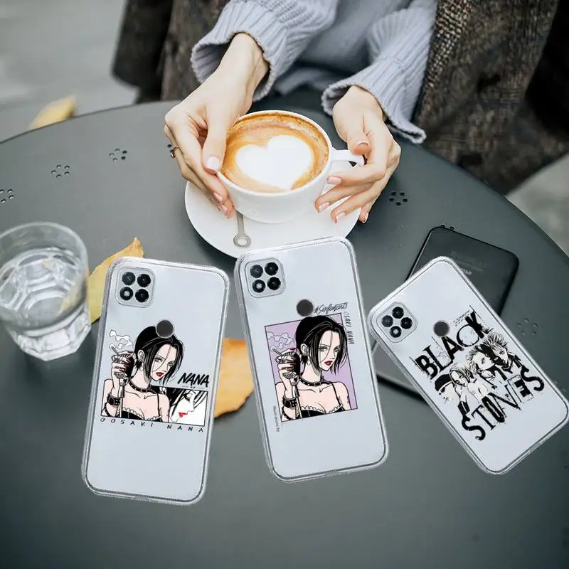 

Nana Osaki Anime Phone Case Transparent for Xiaomi redmi note 8 9 10 11 t lite pro ultra mix 4 K40